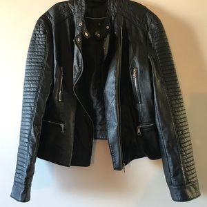 Max Studio leather jacket
